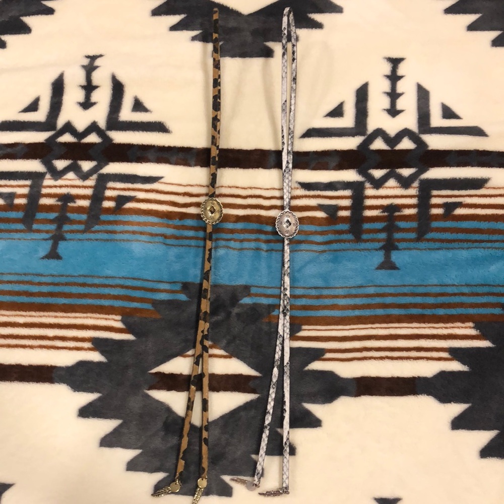 Western Necklaces w sliding concho